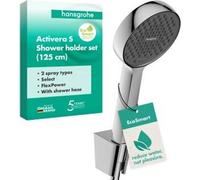 Ducha de mano redonda Activera Select S de Hansgrohe, acabado cromado