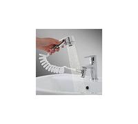 Ducha Easy universal, ducha para fregadero, alcachofa para ducha, sifón de cocina, fácil de instalar, fijación con bioadhesivo, práctico y compacto