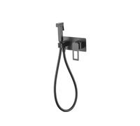 Ducha higiénica con grifo monomando fabricado en latón de acabado negro mate Suecia de Imex