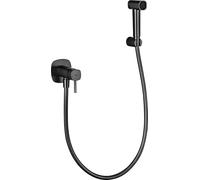 Ducha Higiénica para WC Empotrada con Grifo Monomando y Flexo | Bidet WC de Pared con Agua Fría y Caliente | Grifería Baño Moderna IMEX Toscana