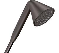 Ducha manual hansgrohe AXOR 85 1jet diseñada por Front, 26025340, Color: Cromo negro cepillado