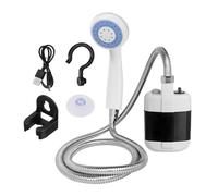Ducha Portátil Para Acampar: Bomba De Baño Eléctrica De Mano, Dispositivo De Agua Sumergible Recargable, Herramienta De Enjuague Para Exteriores, Unidad De Alto Flujo Y Bajo Consumo De Energía