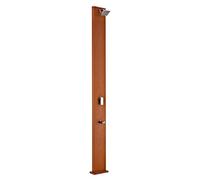 Gre Accessories Aluminium Square Solar Shower Woodlike Marrón 32 Liters
