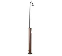 Gre Ducha de PVC con aspecto madera y acumulador de 9 l