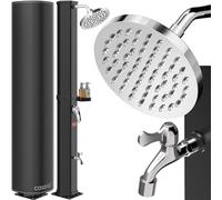 Ducha solar negra 35L