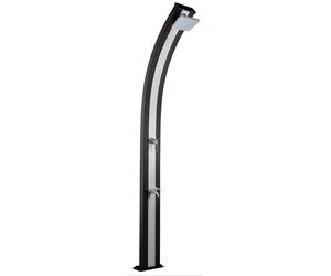 Ducha solar para piscina formidra spring de aluminio antracita de 30l