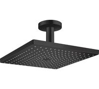 Ducha superior Raindance E 300 Air 1jet, con conexión al techo., 26250670, Color: negro mate