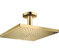 Ducha superior Raindance E 300 Air 1jet, con conexión al techo., 26250990, Color: Óptica Oro Pulido
