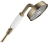 Ducha teléfono hansgrohe AXOR Montreux 100 1jet Classic, 16320820, Color: Níquel Cepillado