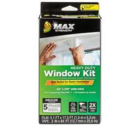 Duck Brand 287455 MAX Strength Kit de Aislamiento de Ventana, 5, Transparente