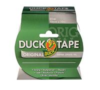 Duck - Cinta americana (50 mm x 50 m), color plateado