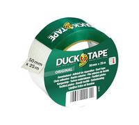 Duck Tape 106-07 Cinta textil original, cinta autoadhesiva con superficie impermeable, extrafuerte para interior y exterior, 50 mm x 25 m