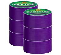 Duck Tape 283138_C Cinta Adhesiva, Purple, 48mm X 18.2m, Pack of 6