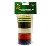 Duck Tape Cinta aislante eléctrica multipack de 19 mm x 4 m