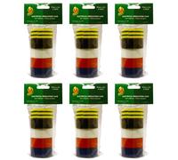 Duck Tape Cinta aislante eléctrica multipack de 19 mm x 4 m, 6 unidades