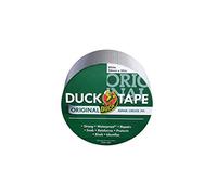 Duck Tape Cinta de reparación de tela adhesiva de alta resistencia, color blanco, 50 mm x 25 m.