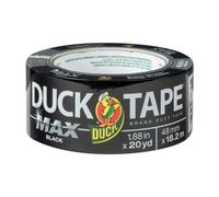 Duck Tape Max Strength Black 48 mm x 18,2 m, alta resistencia, resistente, Gaffa y cinta adhesiva