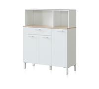 Duehome - Alacena cocina Colin 3 Puertas Artik white - canadian oak