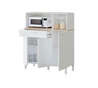 Duehome - Alacena cocina Colin 3 Puertas Artik white - canadian oak