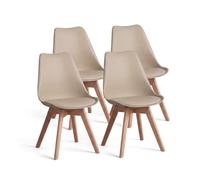 Pack 4 sillas de comedor 83x49 cm Beench Arena