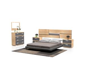 duehome - Dormitorio Ataneq Pure 4C Cambria - graphite
