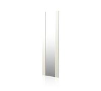 duehome | Espejo Mural Rectangular, Espejo de Pared, Modelo Ataneq, Acabado en Color Blanco, Medidas: 49,8 cm (Ancho) x 180 cm (Alto) x 2 cm (Fondo)