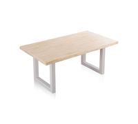 duehome - Mesa de comedor Loft 180 White - oak