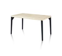 duehome - Mesa de comedor Padma 160 Black - oak