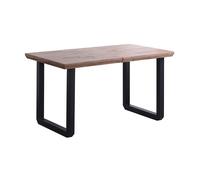 duehome - Mesa de comedor Roma extensible Honey oak - black
