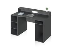 duehome - Mesa de escritorio Galax Anthracite