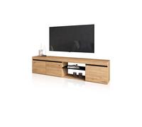 duehome - Mueble TV Ebos 160 Nude Oak-Ash