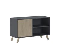 duehome - Mueble TV Wind 100 Anthracite grey - puccini