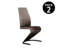 duehome - Pack 2 sillas de comedor Rin Marengo