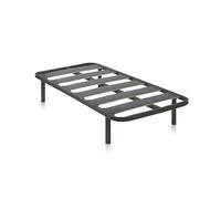 duehome | RX Carbon, Somier Lamina Ancha Firme, Base Cama con Patas, Acabado en Grafito, Medidas: 105 cm (Ancho) x 190 cm (Largo) x 30 cm (Alto)