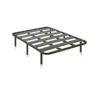 duehome | RX Carbon, Somier Lamina Ancha Firme, Base Cama con Patas, Acabado en Grafito, Medidas: 135 cm (Ancho) x 200 cm (Largo) x 30 cm (Alto)