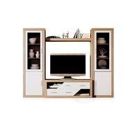 Salón nuka v5 cambria - blanco 250 x 193,2 x 34,6 cm
