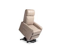 Duehome Sillón Relax Karl Powerlift | Inclinación Múltiple | Reposapiés Elevable Cement