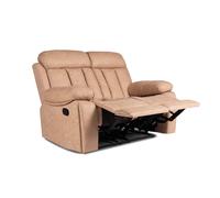 duehome - Sofá relax 2 plazas Kendal Beige