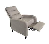 DUÉRMETE ONLINE - Butaca Relax Luma Beig - Sillón Reclinable con Inclinación Ajustable, Diseño Moderno y Elegante, Máximo Confort para Salón