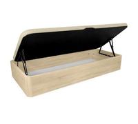 Duérmete Online - Canapé Abatible de Madera Súper Reforzado Gran Capacidad con Apertura Lateral, Transpirable y Resistente, Esquinas Redondeadas, 90 x 200, Cambria
