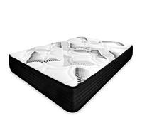Colchón Viscoelástico con muelles ensacados Boxvisco - Calidad Alta - Altura 21cm - Relieve - Hipoalergénico - Somnia Descanso - Fabricado en España - Firmeza Media