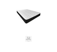 DUÉRMETE ONLINE Lote Colchón Viscoelástico Pocket Visco Reversible Grosor 20cm 90x190 + Funda Protector Ajustable para Colchón, Impermeable y Transpirable, Tacto Suave