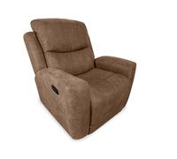 Duérmete Online Sofá Relax Bale - Reclinable - Tapizado de gran calidad Brown