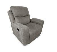 Duérmete Online Sofá Relax Bale - Reclinable - Tapizado de gran calidad Gray
