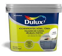 Dulux Fresh Up 5280677 - Pintura para renovación de muebles de cocina, puertas, muebles, brillante, 750 ml, color blanco