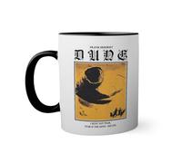 Dune Fear is the Mind Killer Taza de color negro con mango a juego 330ml