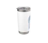 Dungeons & Dragons Dragon Sketch Vaso térmico de acero inoxidable de doble pared
