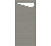 Duni Bolsas Para Servilletas Gris Granito 200x85mm 100 Piezas