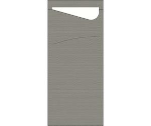 Duni Bolsas Para Servilletas Gris Granito 200x85mm 100 Piezas