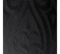 Duni Elegance Lily - Servilletas (48 x 48 cm, 40 unidades), color negro